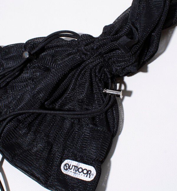 GLOSTER「【OUTDOOR PRODUCTS】メッシュギャザーショッパーバッグ」|ショルダー・メッセンジャー|