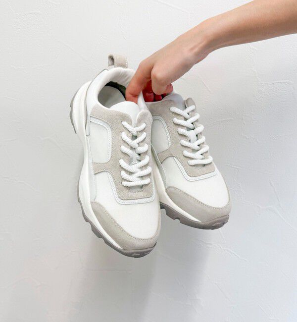 fredy emue「【atelier brugge/アトリエブルージュ】 ライトソール微配色スニーカー」|スニーカー|