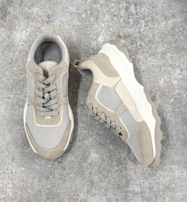 fredy emue「【atelier brugge/アトリエブルージュ】 ライトソール微配色スニーカー」|スニーカー|