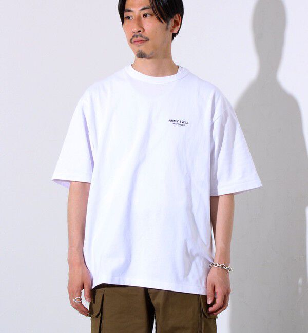 GLOSTER「【ARMY TWILL/アーミーツイル】30/2 OE Half Sleeve T プリントTシャツ」|Tシャツ・カットソー|