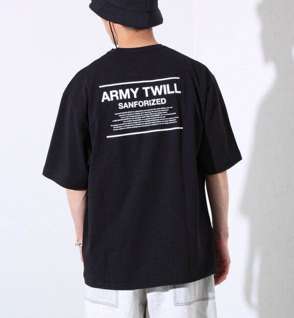 GLOSTER「【ARMY TWILL/アーミーツイル】30/2 OE Half Sleeve T プリントTシャツ」|Tシャツ・カットソー|