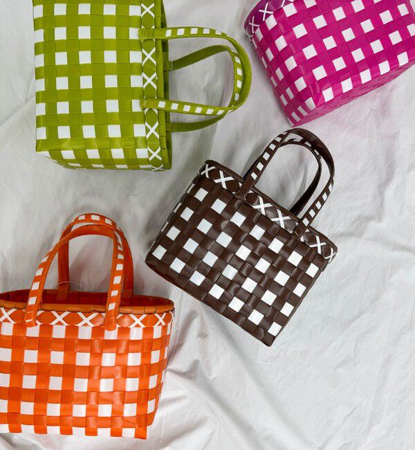 fredy emue「【PALI/パリ】 Market Baskets Xmini」|かごバッグ|ブラウン