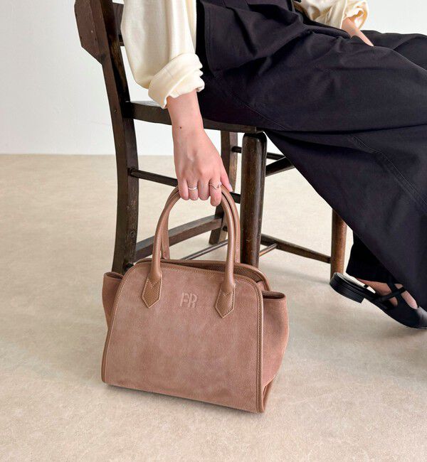 fredy emue「FR台形スエードバッグ」|ショルダー・メッセンジャー|