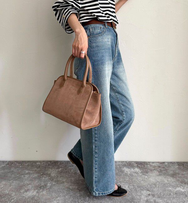 fredy emue「FR台形スエードバッグ」|ショルダー・メッセンジャー|