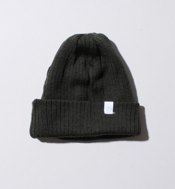 GLOSTER「【リバーシブル仕様】【UNISEX】halo commodity 別注 ストラタスケーブルワッチ」|ニット帽|