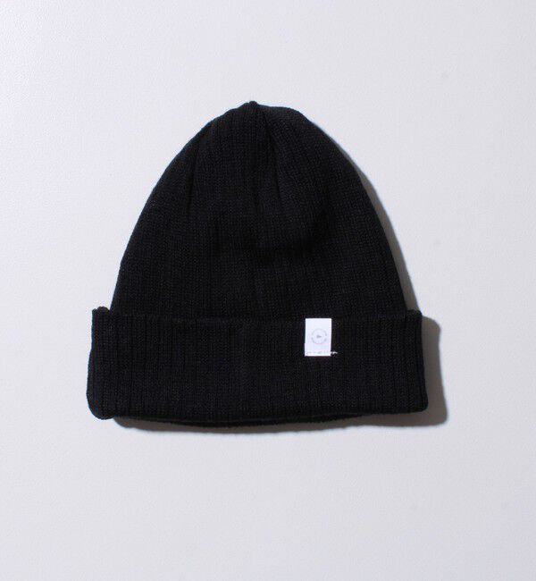 GLOSTER「【リバーシブル仕様】【UNISEX】halo commodity 別注 ストラタスケーブルワッチ」|ニット帽|