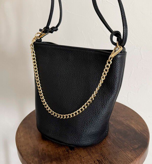 fredy emue「【AULENTTI/オーレンティ】シボレザーバケツチェーン&ショルダーバッグ」|ショルダー・メッセンジャー|