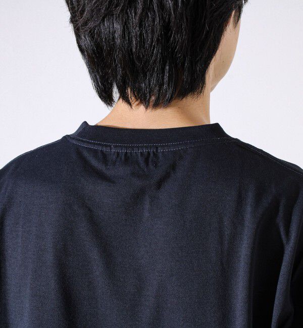 GLOSTER「【MARUDE COTTON】ロープ刺繍Ｔ ロングスリーブ」|Tシャツ・カットソー|