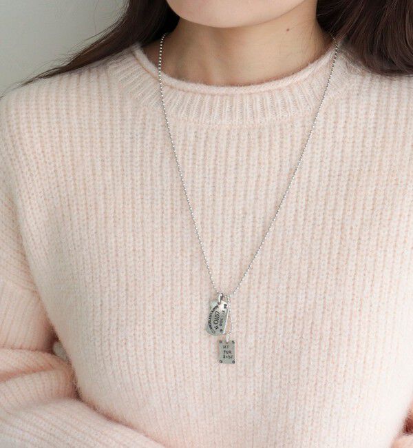 fredy emue「アンティークタグネックレス」|ネックレス|シルバー