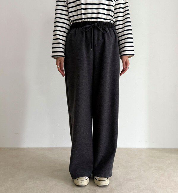 fredy emue「NEEDLE stretch イージーパンツ」|チノ|