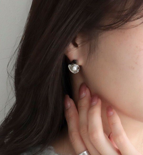 fredy emue「パールバラピアス」|ピアス|シルバー