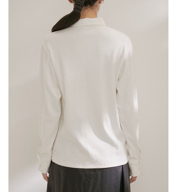 SALON adam et rope'「KINANポンチシャツ【洗える】」|シャツ・ブラウス|