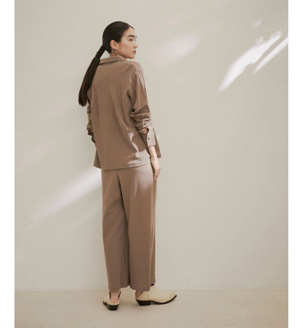 SALON adam et rope'「KINANポンチシャツ【洗える】」|シャツ・ブラウス|