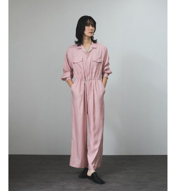 SALON adam et rope'「オープンカラーリラクシーオールインワン」|オールインワン|