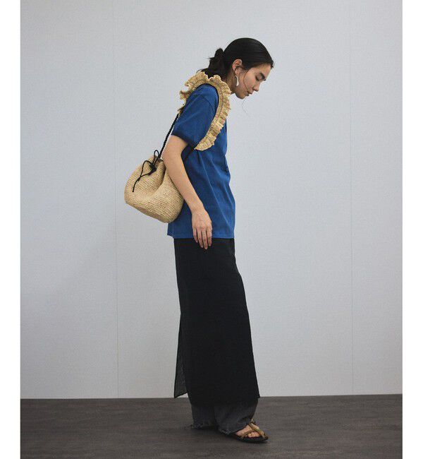 SALON adam et rope'「シアーレイヤードスカート」|スカート|