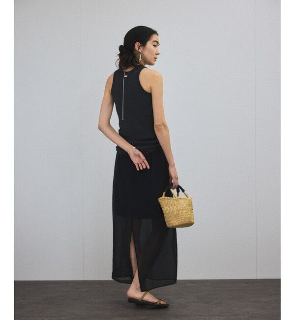 SALON adam et rope'「シアーレイヤードスカート」|スカート|