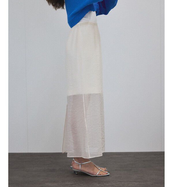 SALON adam et rope'「シアーレイヤードスカート」|スカート|
