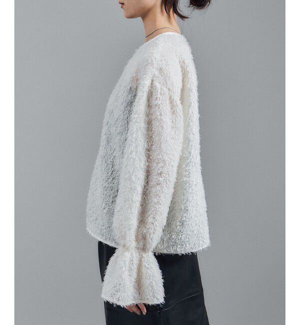 SALON adam et rope'「【WEB限定】2WAYレイユールジャガードブラウス」|シャツ・ブラウス|