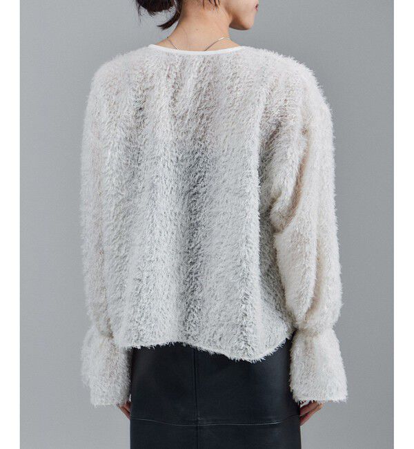 SALON adam et rope'「【WEB限定】2WAYレイユールジャガードブラウス」|シャツ・ブラウス|