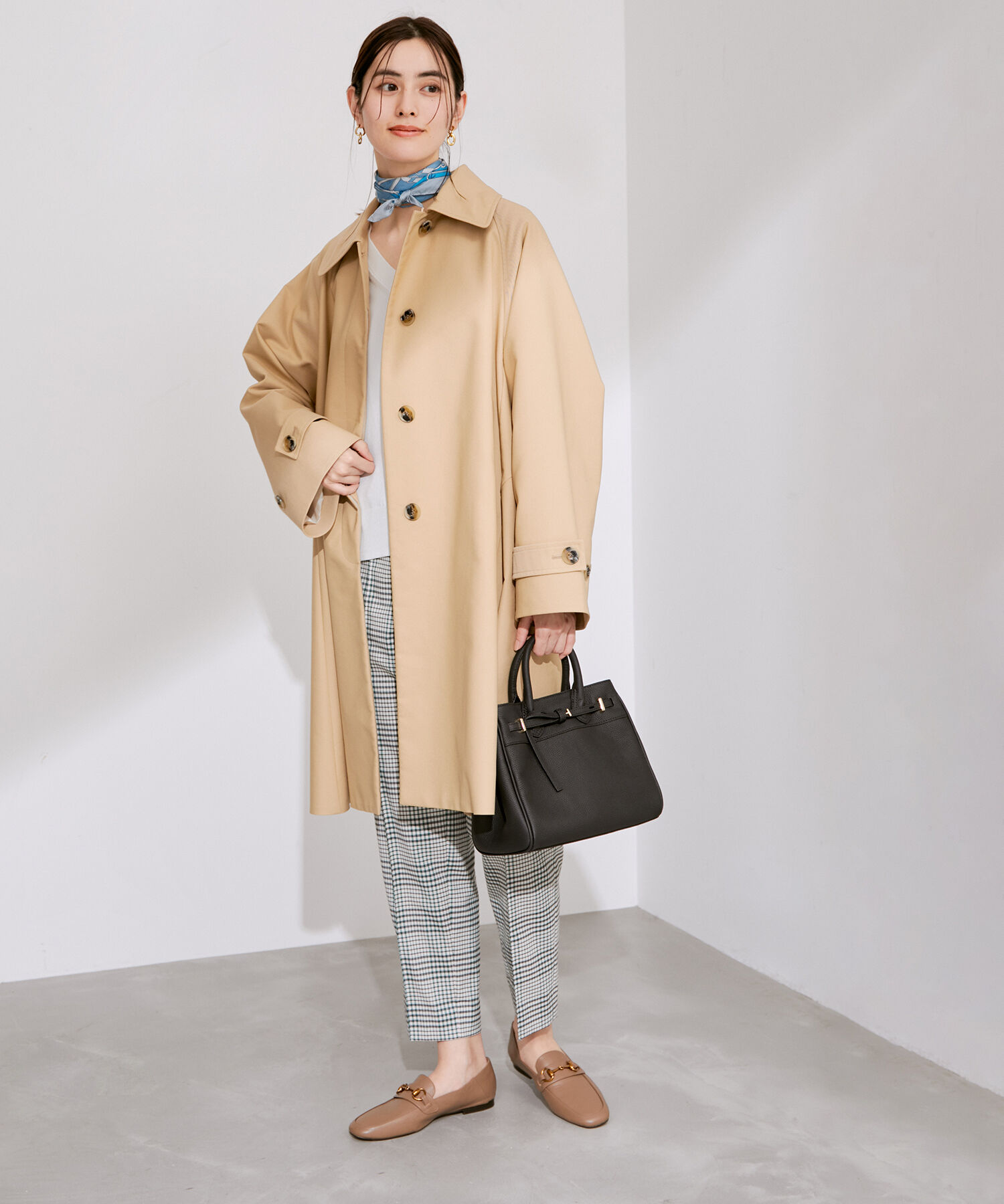 ROPE「リアルレザーナローベルトミドルバッグ」|ハンドバッグ|