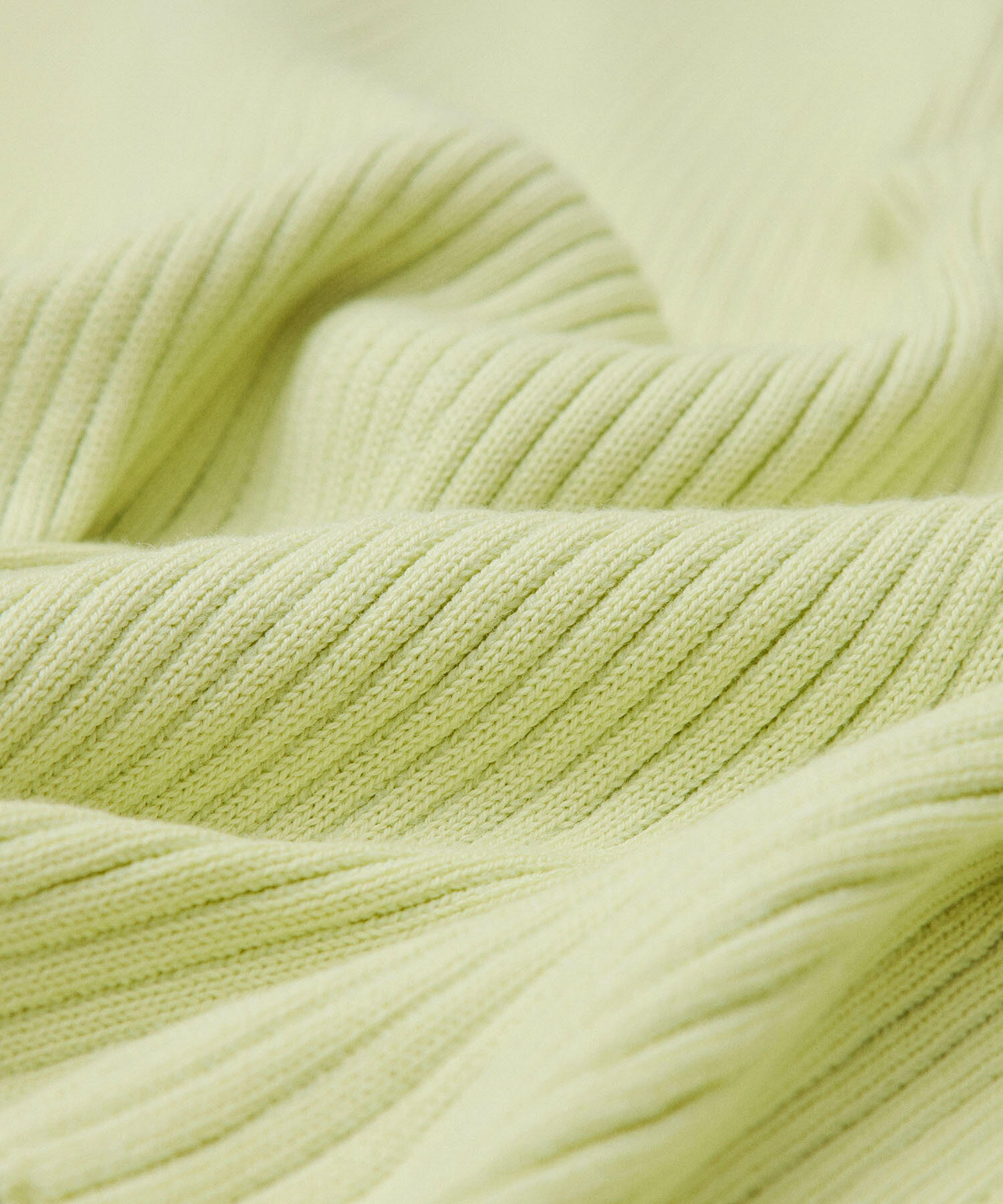 ROPE「【洗える】スクエアネック8分袖コットンリブニット」|Tシャツ・カットソー|