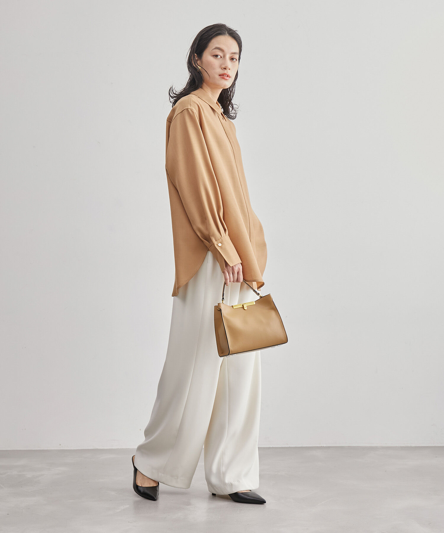 ROPE「ワンハンドルトップメタルミニバッグ」|ショルダー・メッセンジャー|