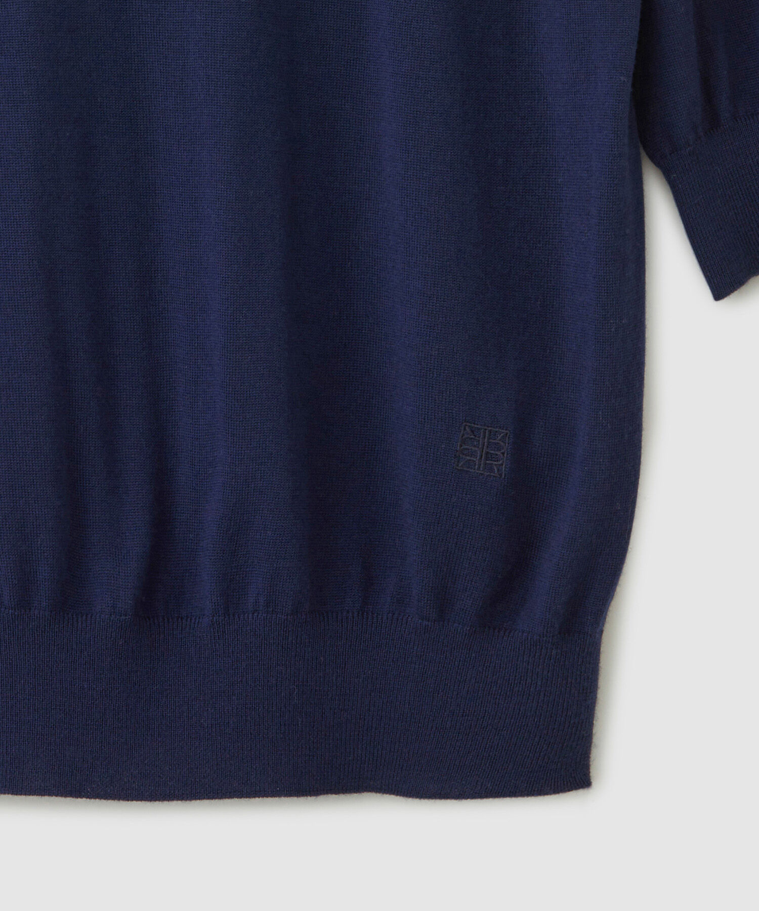 ROPE「SUPER160'sメリノウール半袖ニット【ロロ・ピアーナ社製ウール使用】/アンサンブル対応」|ニット・セーター|