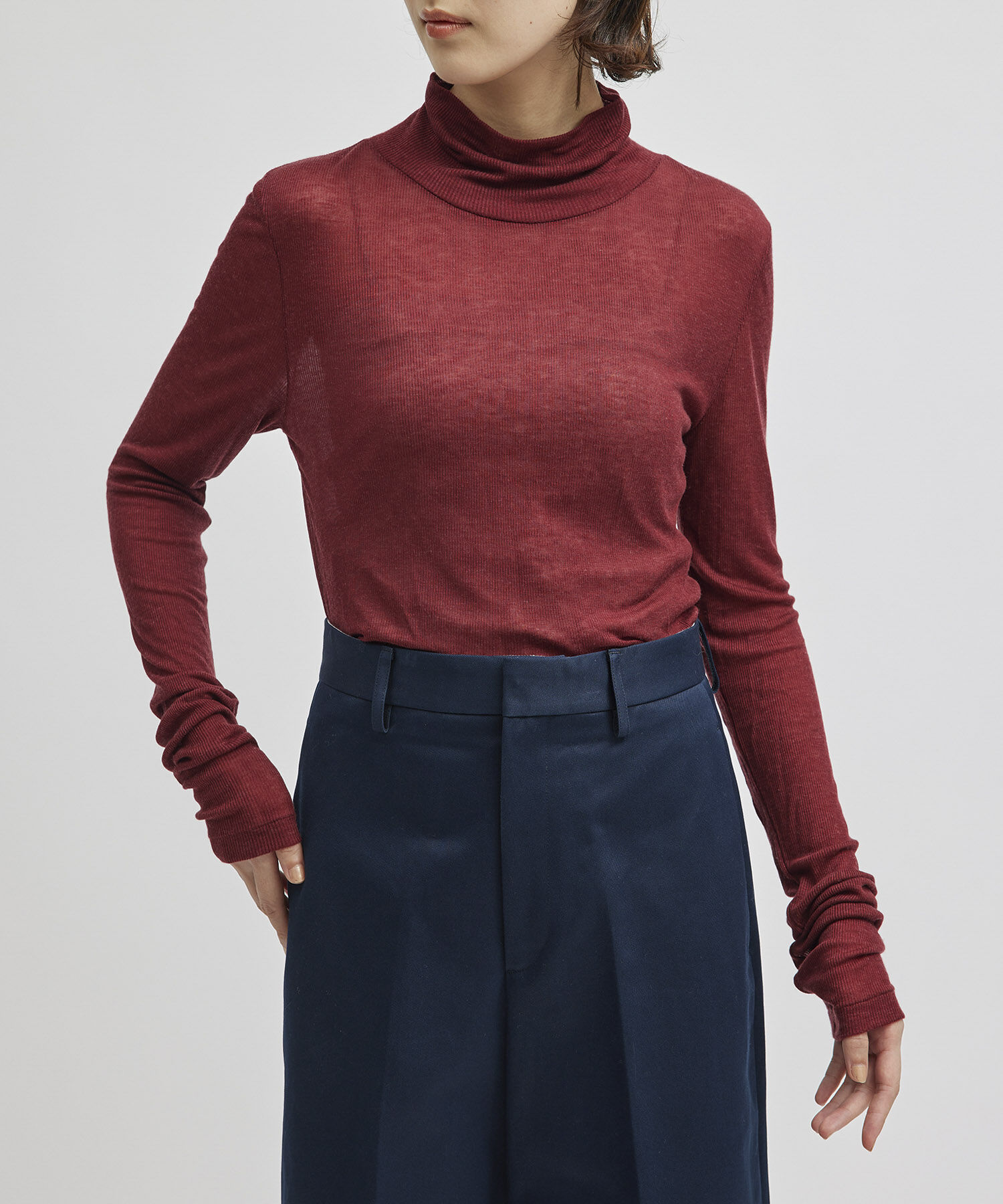 ROPE「テンセルカシミヤシアーカットソー」|Tシャツ・カットソー|