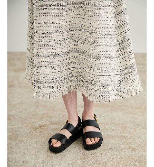 ROPE「 【GIOLICA（ジオリカ）】別注TWEED V OP（ワンピース）」|ワンピース|