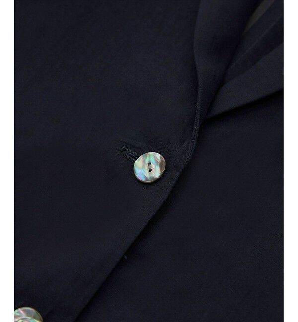 ROPE「レーヨンリネン ライトジャケット【セットアップパンツ・ワンピース対応】」|テーラードジャケット|