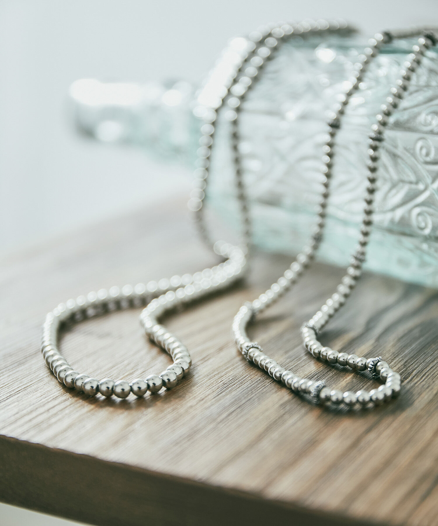 VIS「シンプルメタルボールネックレス」|ネックレス|