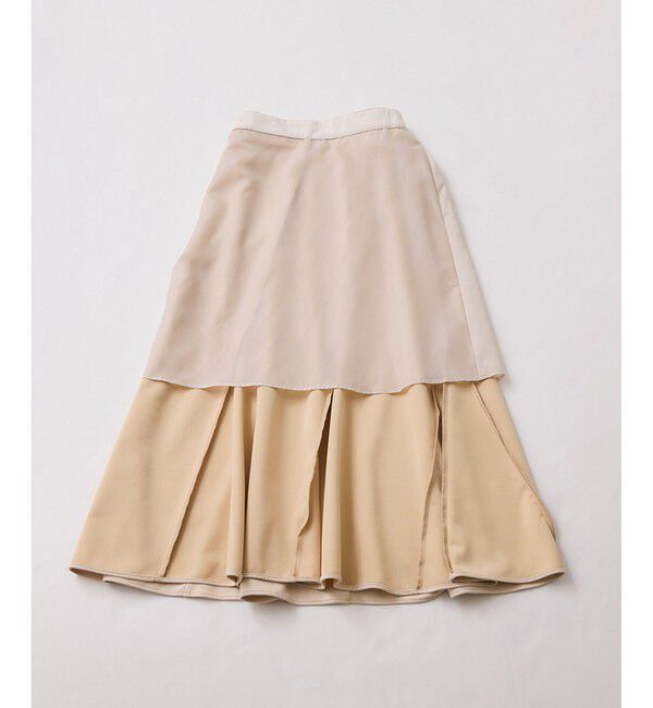 VIS「エスカルゴ切替スエードライクスカート」|スカート|