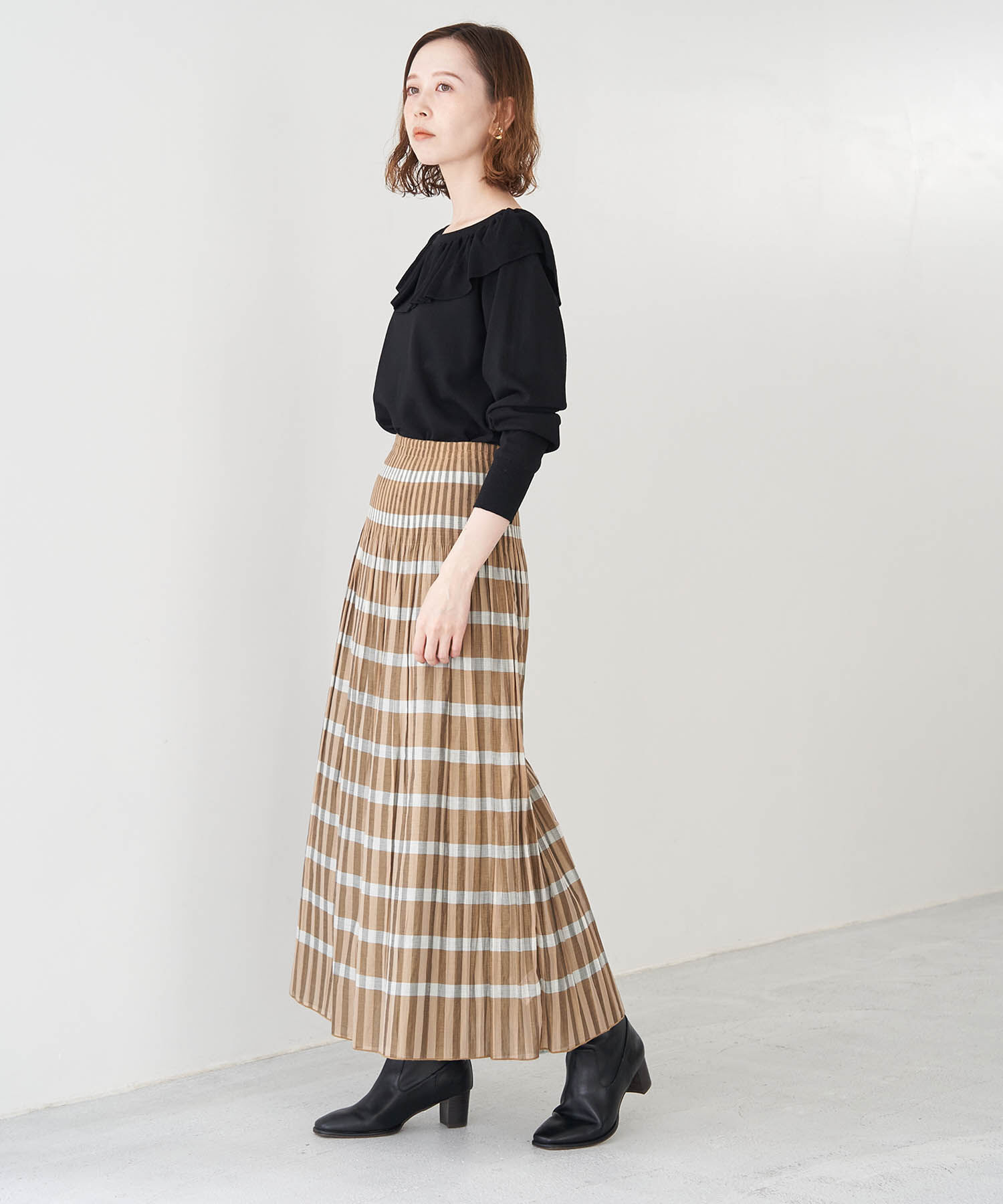 Rope&rsquo;Picnic「【emur】リバーシブルスカート」|スカート|