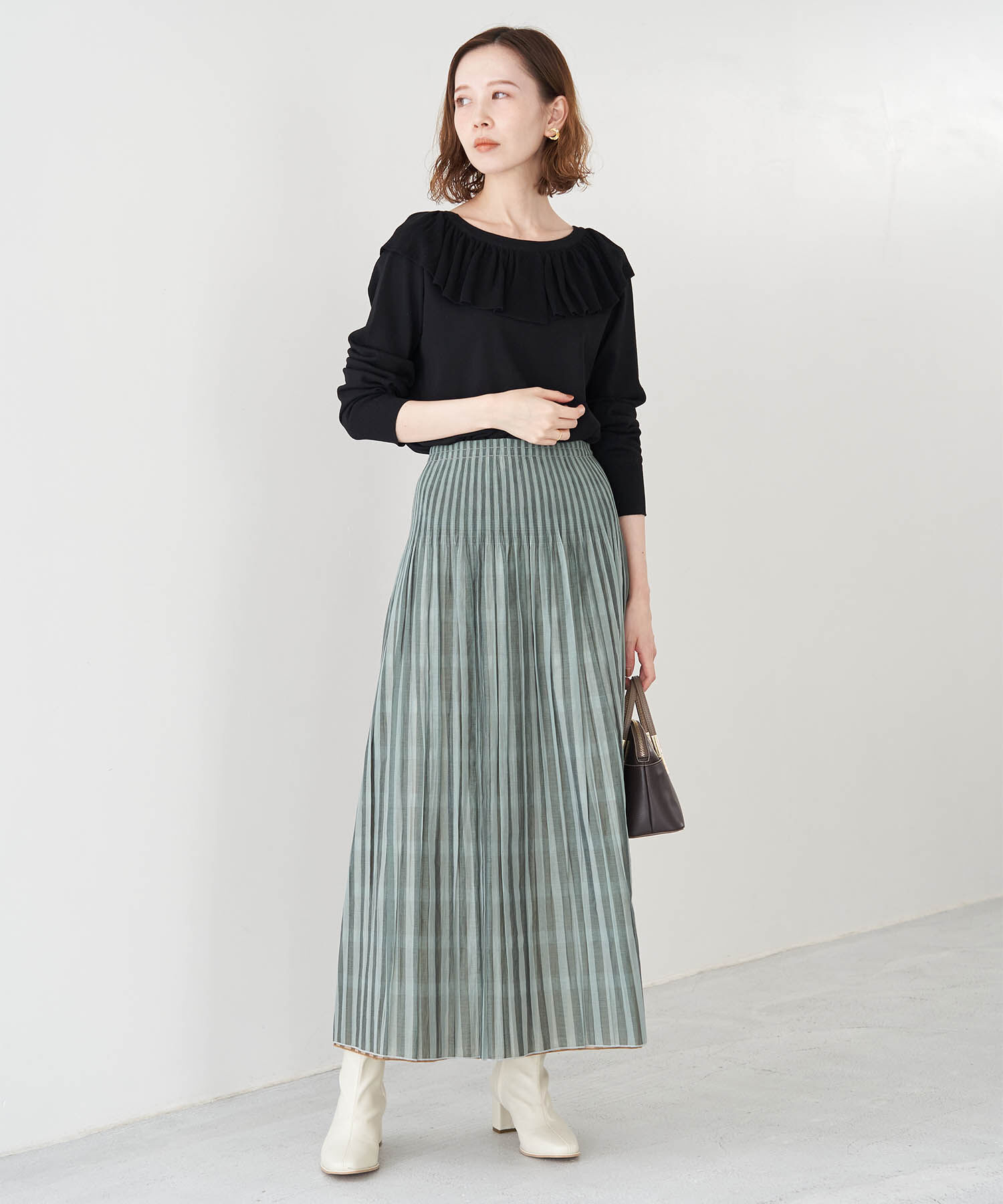 Rope&rsquo;Picnic「【emur】リバーシブルスカート」|スカート|