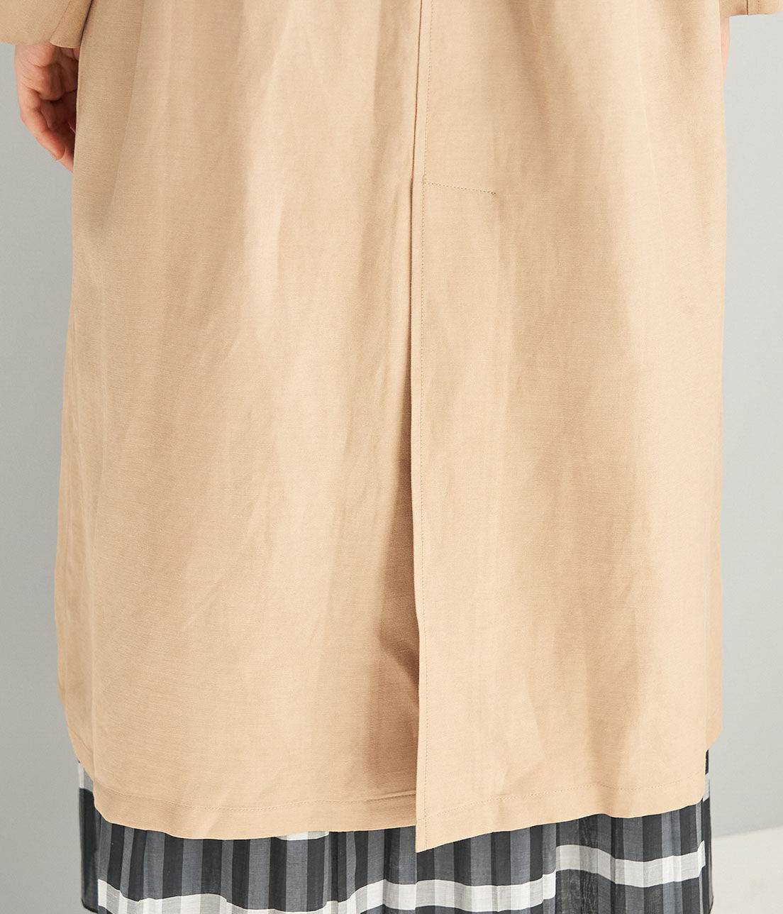 Rope&rsquo;Picnic「【emur】リネン混トレンチコート」|トレンチコート|