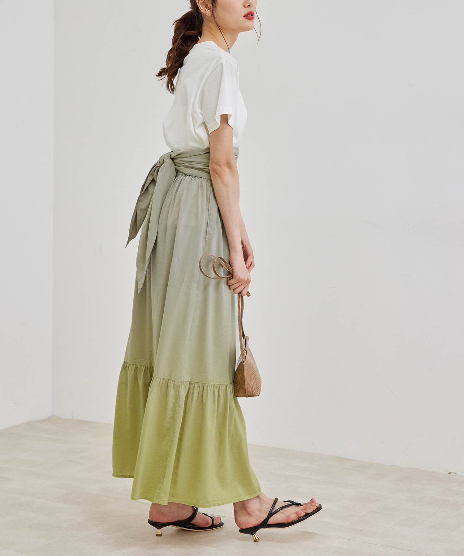 Rope&rsquo;Picnic「【マルチWAY】【リンクコーデ】グラデーションスカート」|スカート|