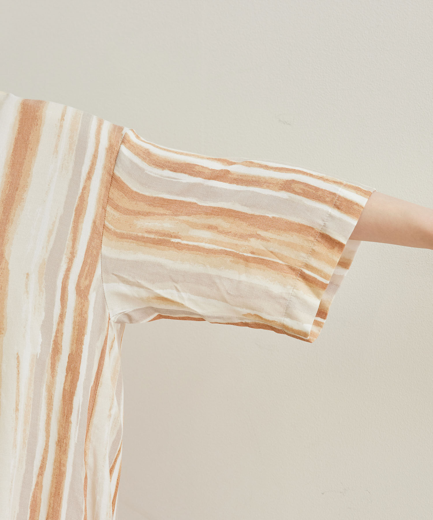 Rope&rsquo;Picnic「手書き風ストライプシャツワンピース」|その他|