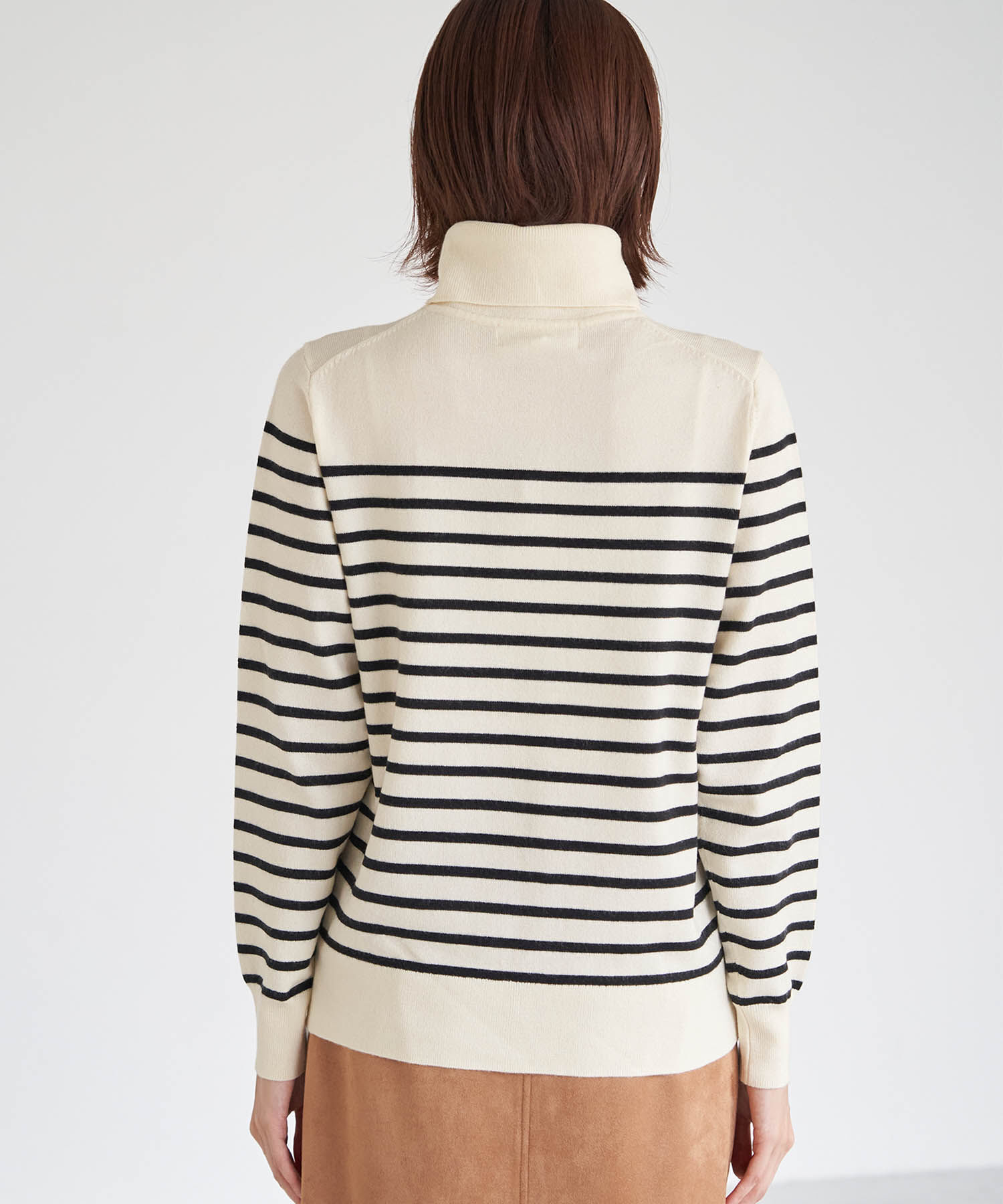 Rope&rsquo;Picnic「アンチピリング天竺タートルネックプルオーバー」|ニット・セーター|