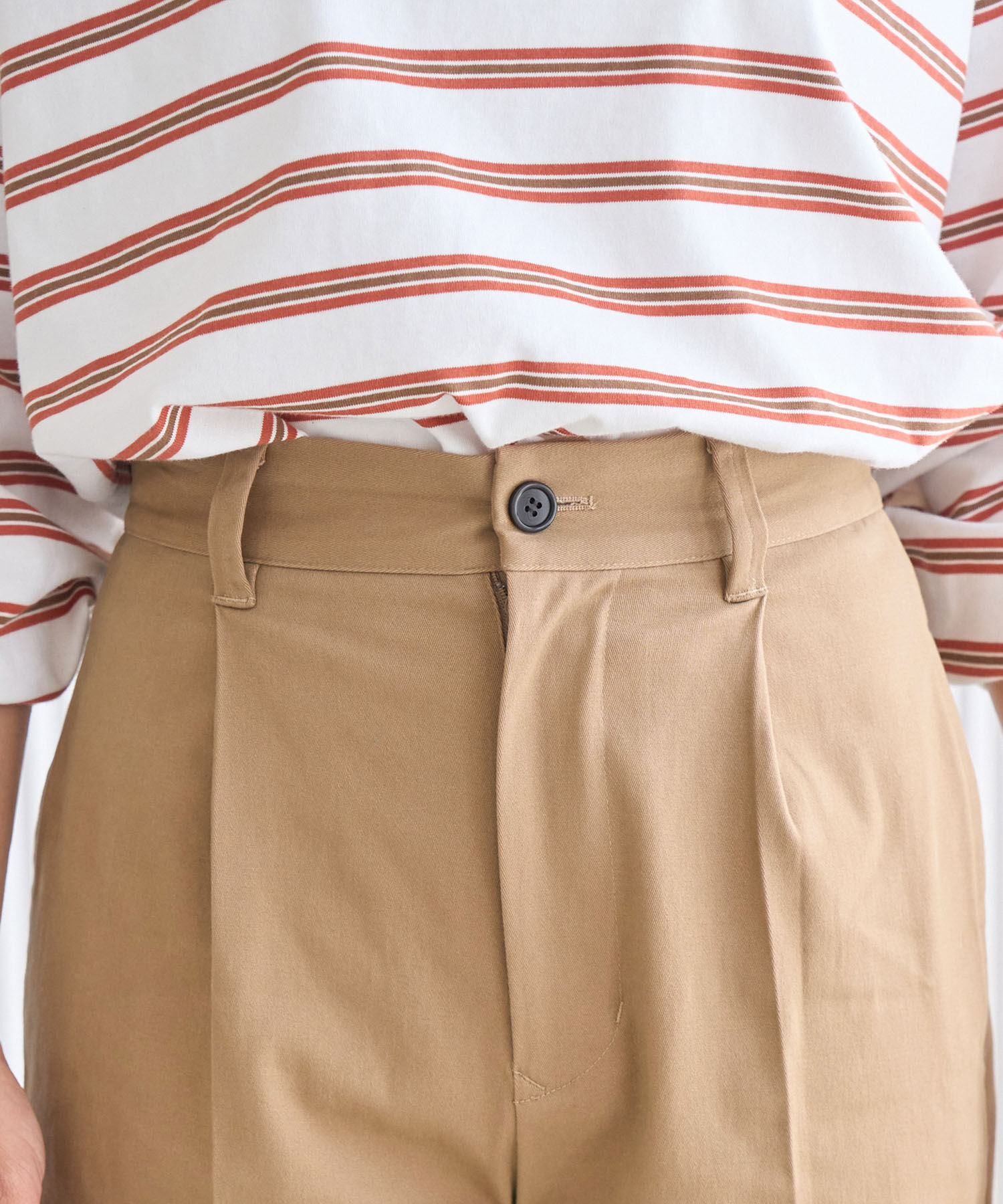 ROPE' PICNIC R「リンクコーデ/綿ストレッチチノパンツ」|チノ|