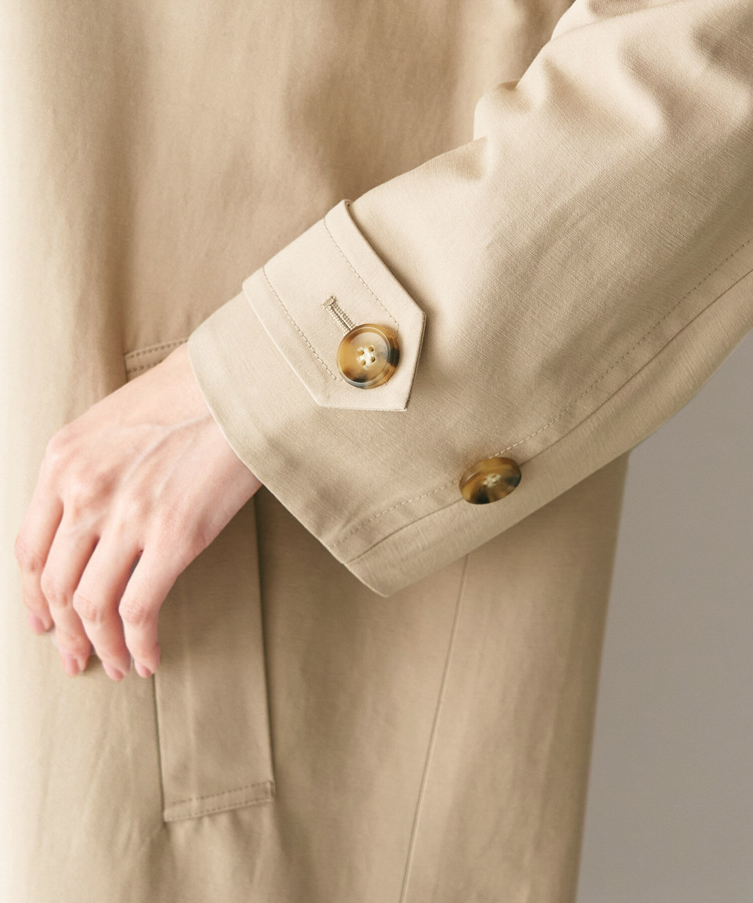 Rope&rsquo;Picnic「撥水加工/ステンカラーコート スプリングコート」|ステンカラーコート|