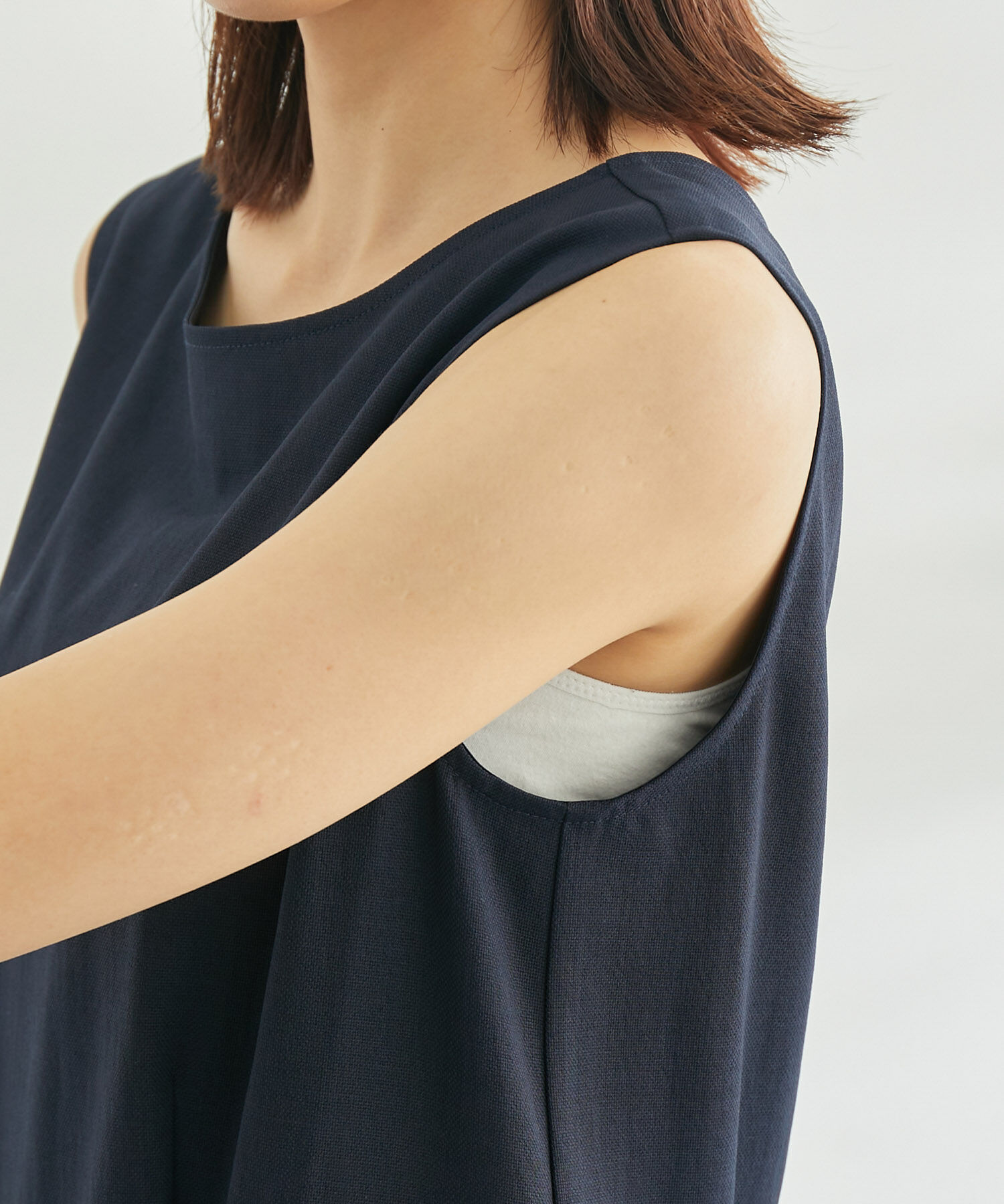 Rope&rsquo;Picnic「麻調オールインワン」|オールインワン|