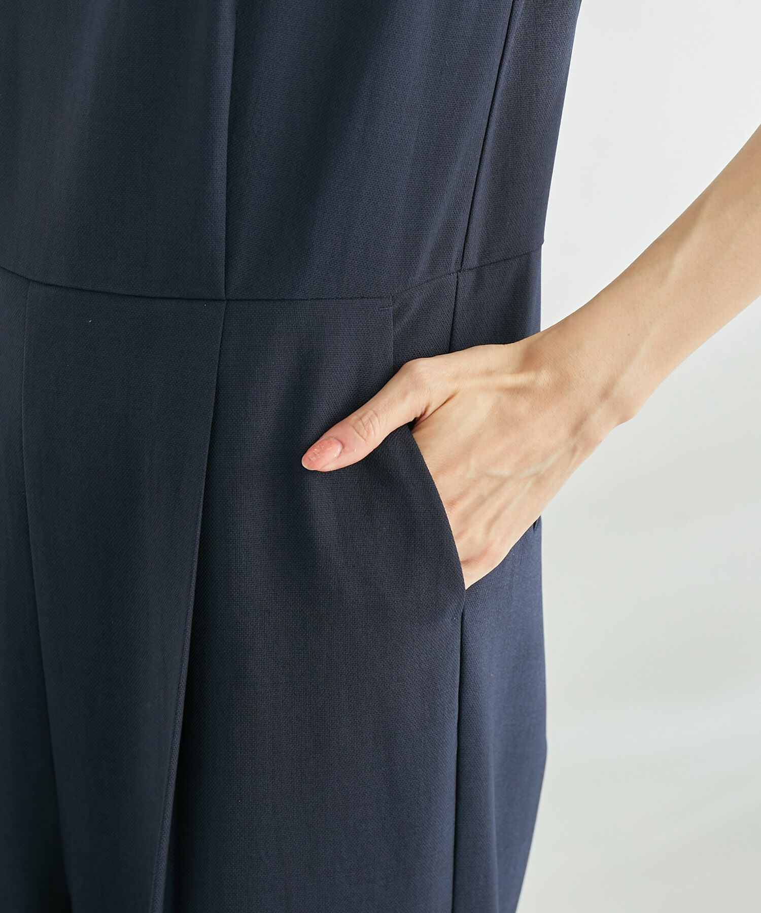 Rope&rsquo;Picnic「麻調オールインワン」|オールインワン|