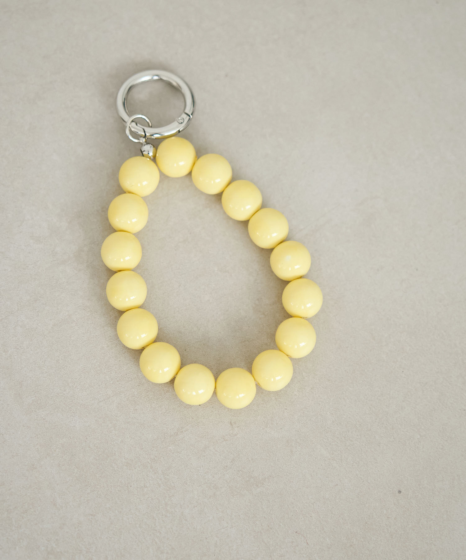 ROPE PICNIC PASSAGE「カラフルビッグビーズストラップ」|その他|イエロー系(81)