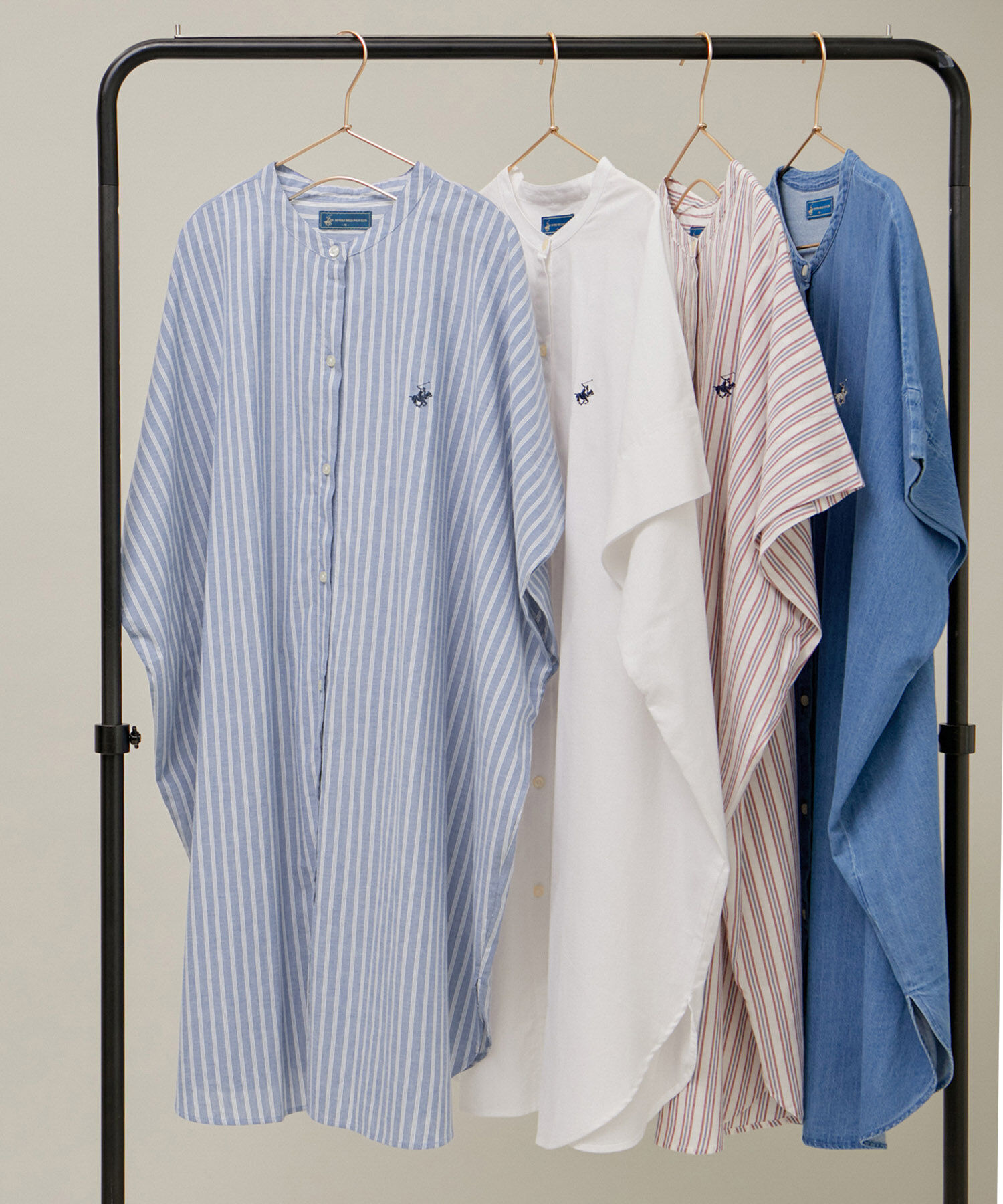 ROPE' PICNIC R「【BEVERLY HILLS POLO CLUB】バンドカラーシャツ」|シャツ・ブラウス|