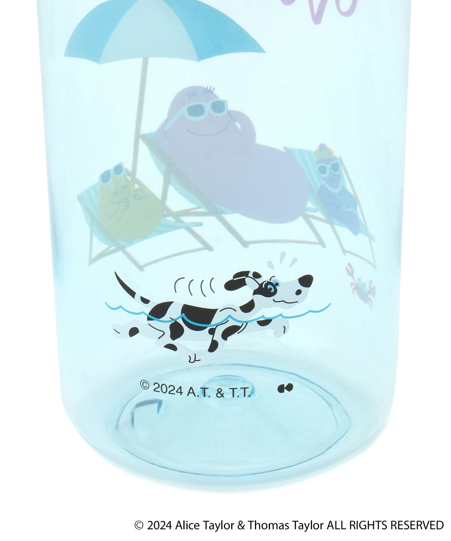 ROPE PICNIC PASSAGE「【BARBAPAPA(バーバパパ)】ドリンクボトルwithストラップバケーション」|グラス・マグカップ|