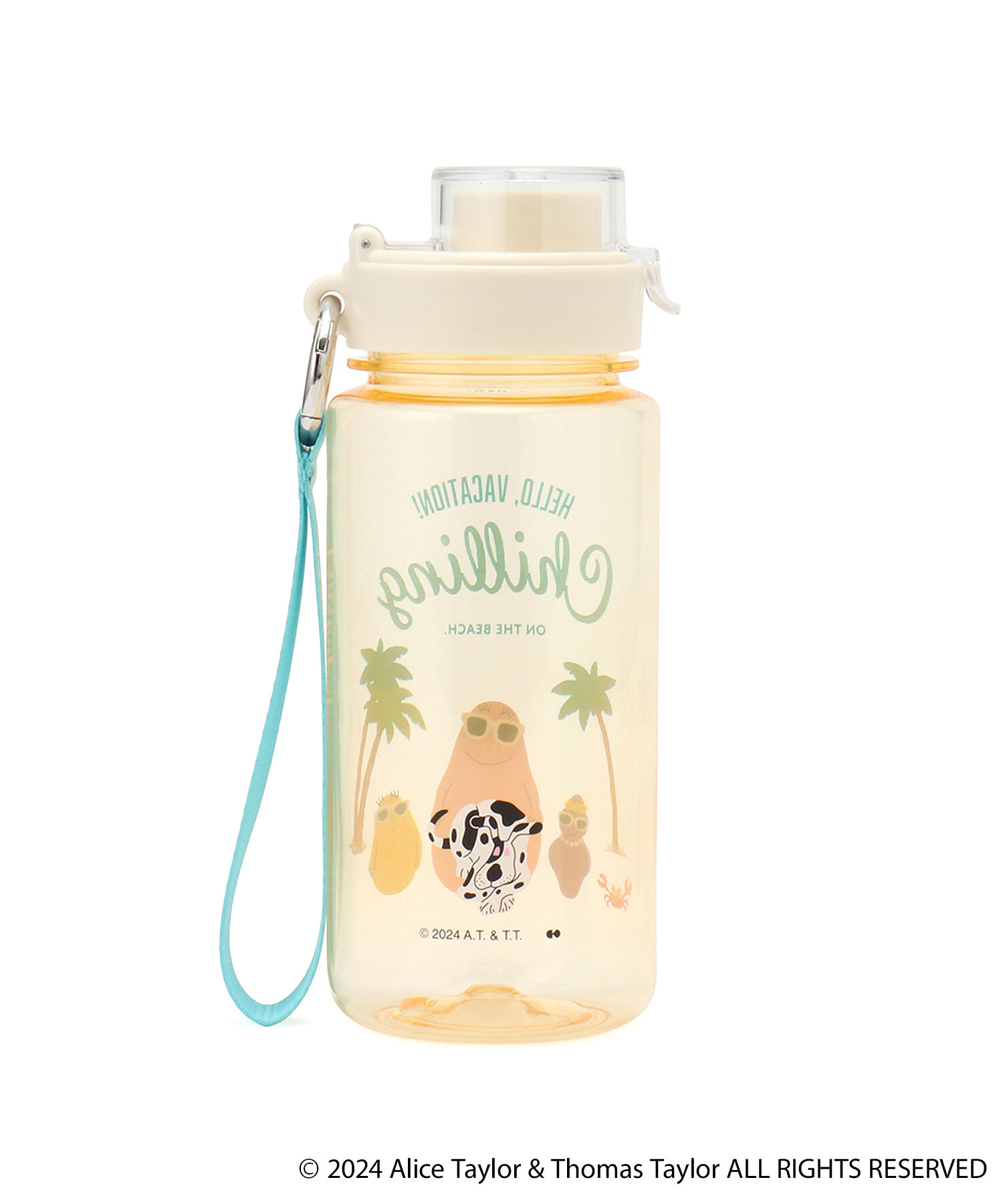 ROPE PICNIC PASSAGE「【BARBAPAPA(バーバパパ)】ドリンクボトルwithストラップバケーション」|グラス・マグカップ|