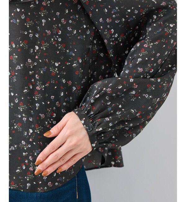 Rope&rsquo;Picnic「フリルカラーブラウス」|シャツ・ブラウス|