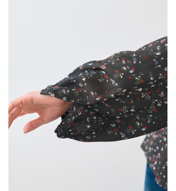 Rope&rsquo;Picnic「フリルカラーブラウス」|シャツ・ブラウス|