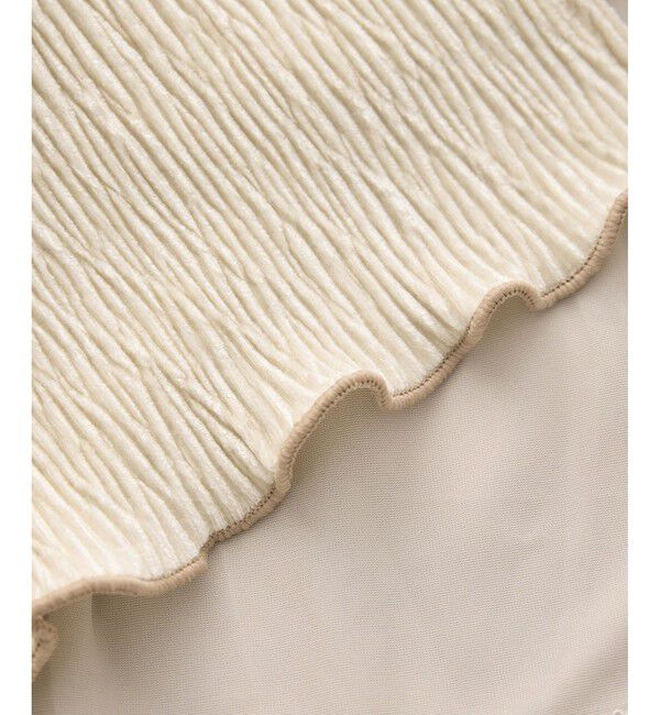 Rope&rsquo;Picnic「ベロアプリーツタイトロングスカート」|スカート|