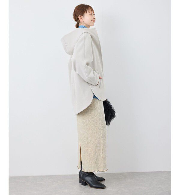 Rope&rsquo;Picnic「ベロアプリーツタイトロングスカート」|スカート|